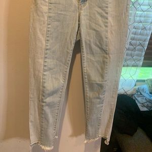 american eagle, light jeans